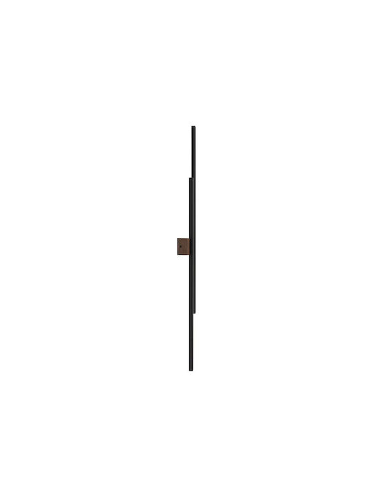 TK Lighting Modern Lumină de Perete Negru 13x13cm