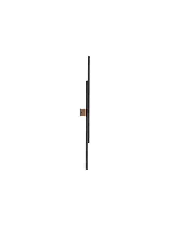 TK Lighting Modern Lumină de Perete Negru 13x13cm