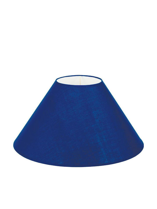 VK Lighting Коничен Абажур Син с диаметър 40см