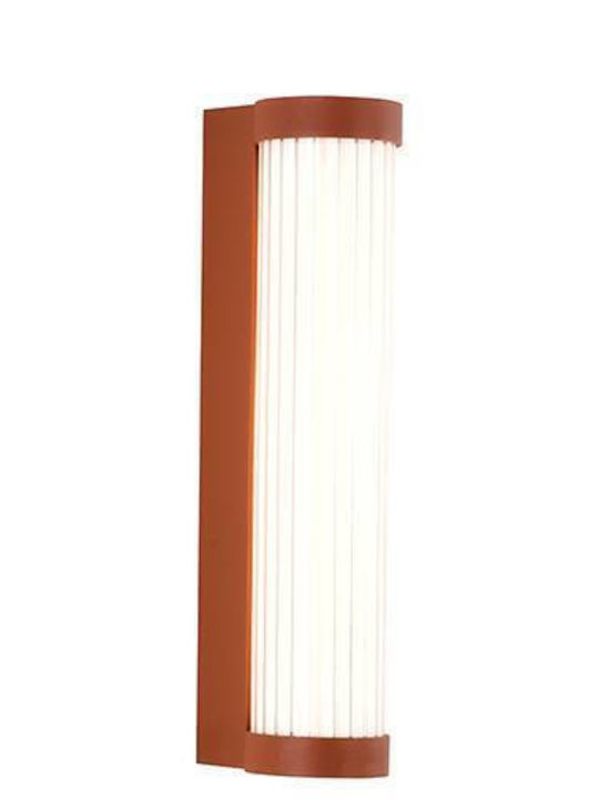 Sun Light Επιτοίχια Εξωτερική Πλαφονιέρα LED IP65 12W με Θερμό Λευκό Φως