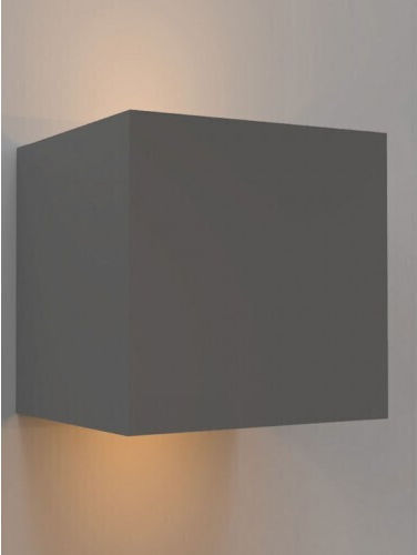 Inlight Emerald Επιτοίχιο Εξωτερικό Σποτ LED IP44 10W με Θερμό Λευκό Φως Διπλής Δέσμης 9.9x9.9εκ.