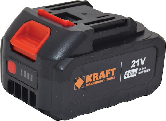 Kraft Tool Battery 21V with Capacity 4Ah