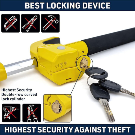 Urban Anti-theft Car Steering Wheel Lock with Alarm