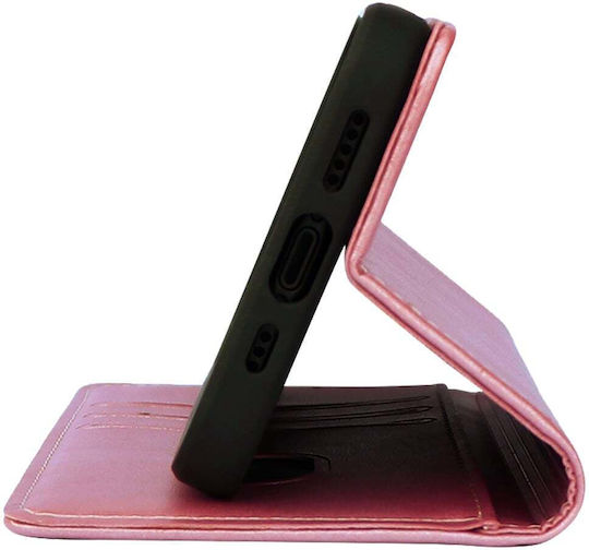 Vintage Magnet Wallet Phone Case Wallet Sonique for OnePlus Nord 4 5G Rose Gold