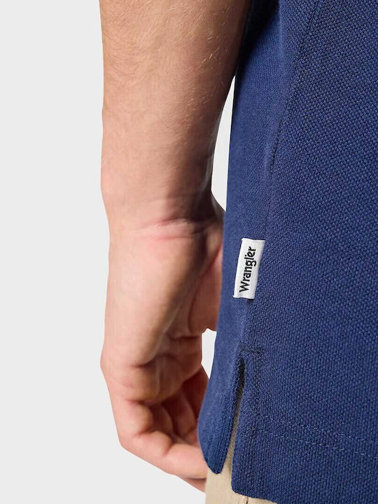 Polo T-Shirt Marineblau