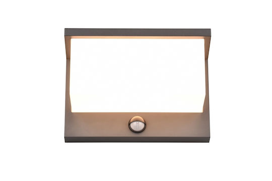 Trio Lighting Стенен Външен Осветителен Сенник 23x12x15см