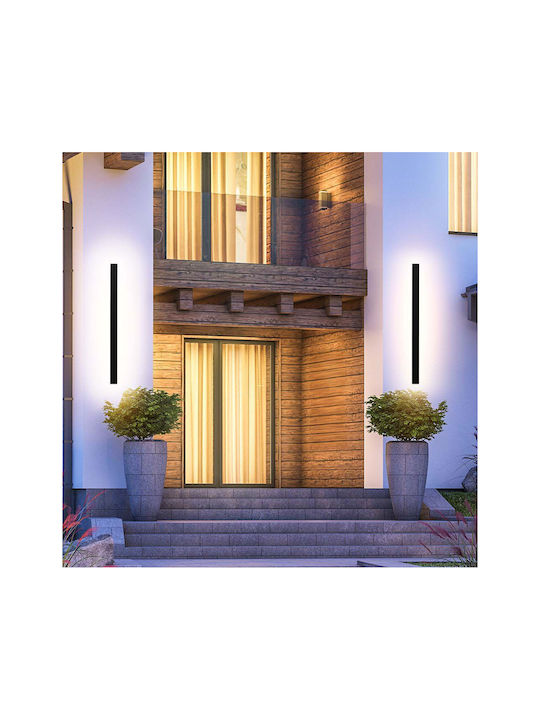 V-TAC Wall-Mounted Linear LED Light IP65 10W with Natural White Light 51x6x5cm