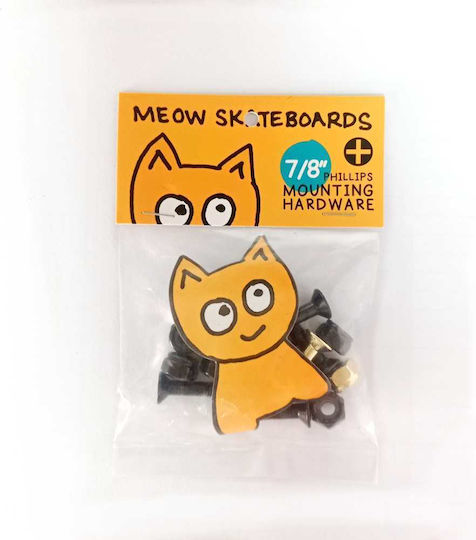 Meow Βίδες & Παξιμάδια Skateboard