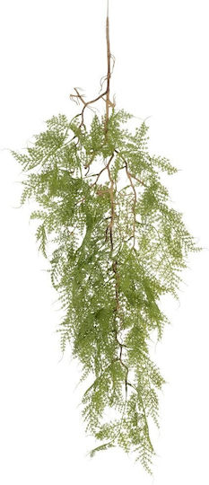 Globostar Artificial Decorative Hanging Fern Plant 20620 M32 X W14 X H96cm