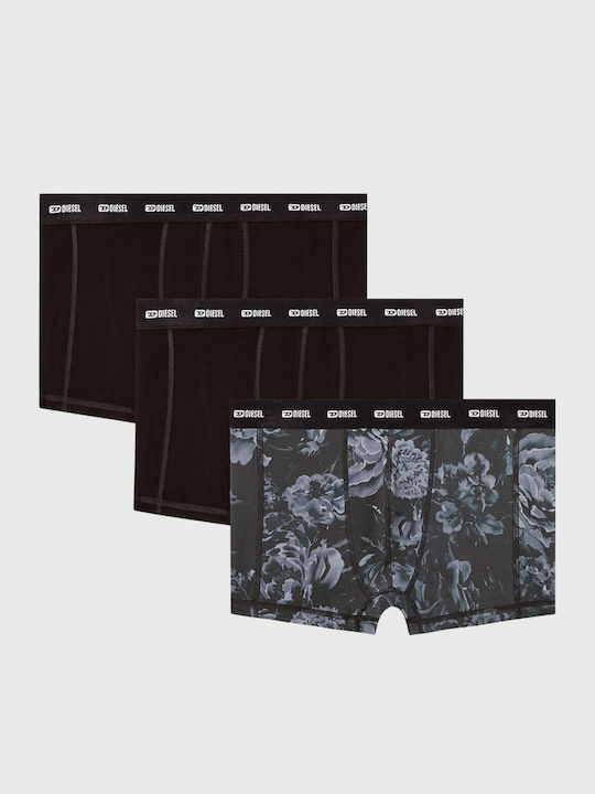 Damien Herren Boxershorts Black 3Packung