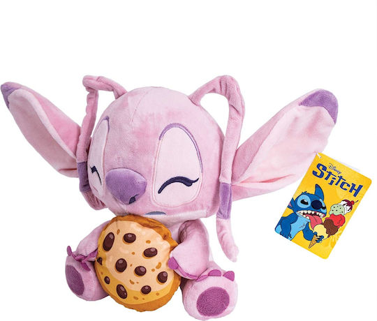 AS Λούτρινο Lilo & Stitch Angel με Μπισκότο 25 εκ.