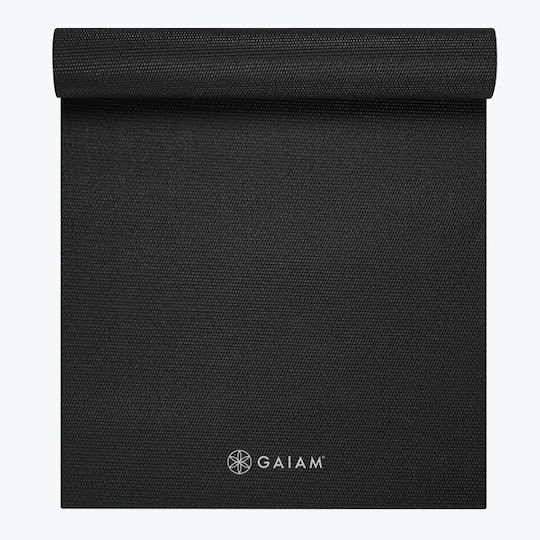 Gaiam Exercise Mat Black