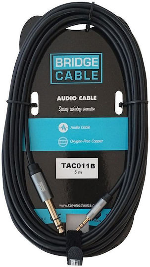 KAL Electronics Cable 6.3mm male - 6.3mm male 5m (TAC010B)