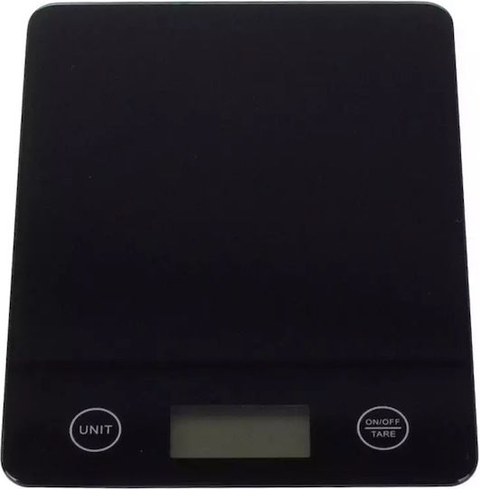Verk Group Electronic Digital Kitchen Scale Up To 5kg Black