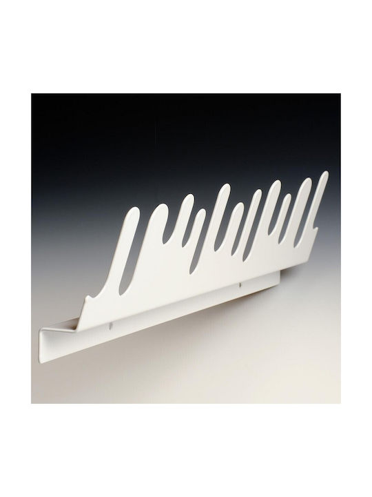 Wandhalterung Wave Weiß Set 2 Metall Design House Stockholm