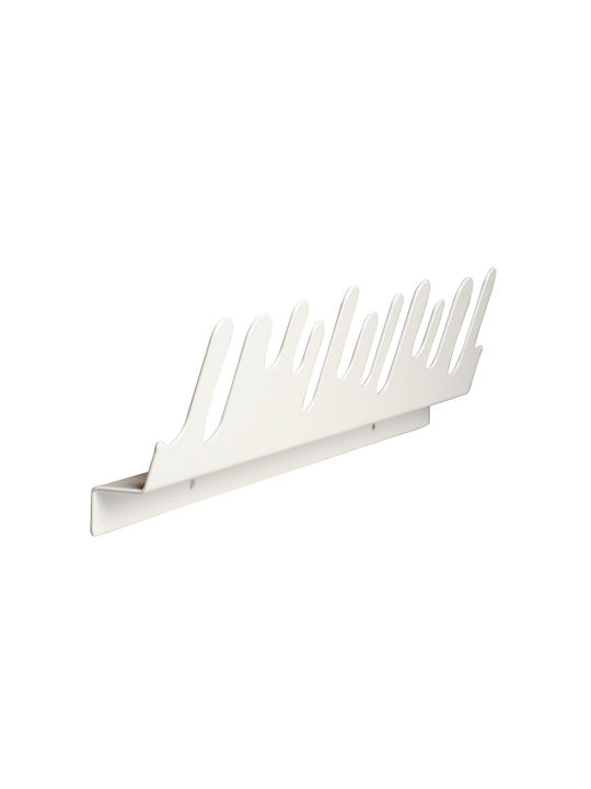 Wandhalterung Wave Weiß Set 2 Metall Design House Stockholm