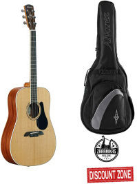 Alvarez Artist Ad60 Dreadnought Ακουστική Κιθάρα Natural Bundle