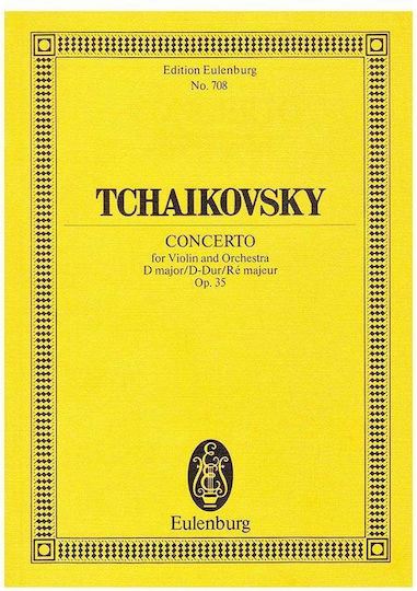Tchaikovsky Violin Concerto In D Major Op.35 Pocket Score