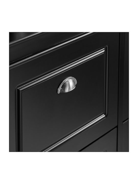 Eingangsmöbel Black 105x83x24cm