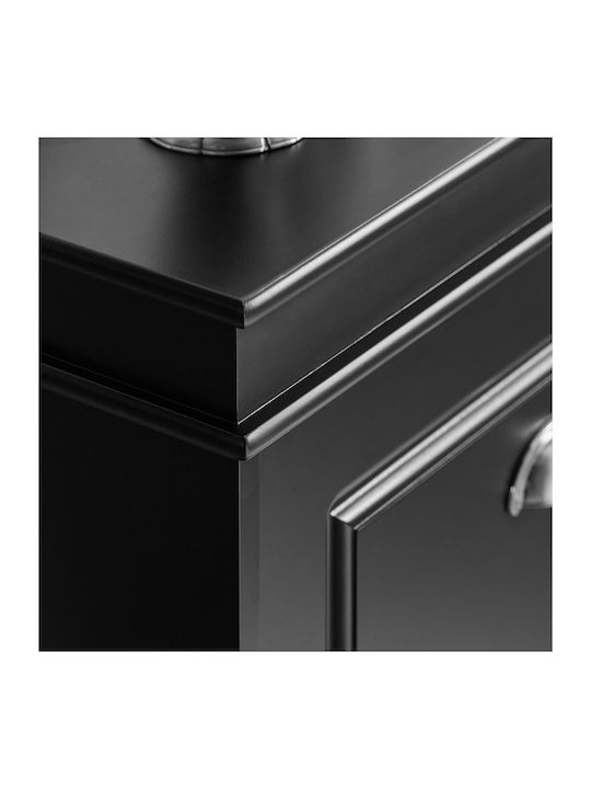 Eingangsmöbel Black 105x83x24cm