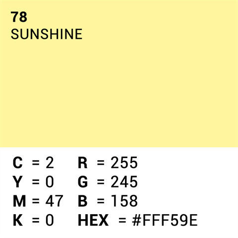 Superior Background Paper 78 Sunshine 2.72 X 11m