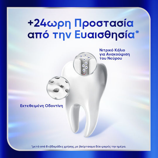 Sensodyne Clinical White Zahnpasta für 2 Töne Weißere Zähne +24-Stunden Schutz vor Empfindlichkeit 75ml
