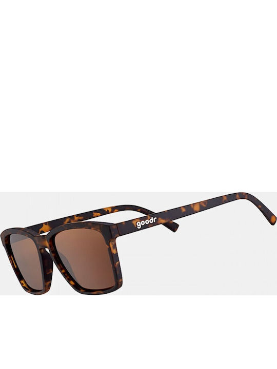 Goodr Unisex Γυαλιά Ηλίου με Καφέ Σκελετό και Καφέ Φακό G00333-PG-BR1-NR