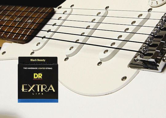 Dr Black Beauties Coated Extra Life Bke-11 11-50 Σετ Χορδές Ηλεκτρικής Κιθάρας