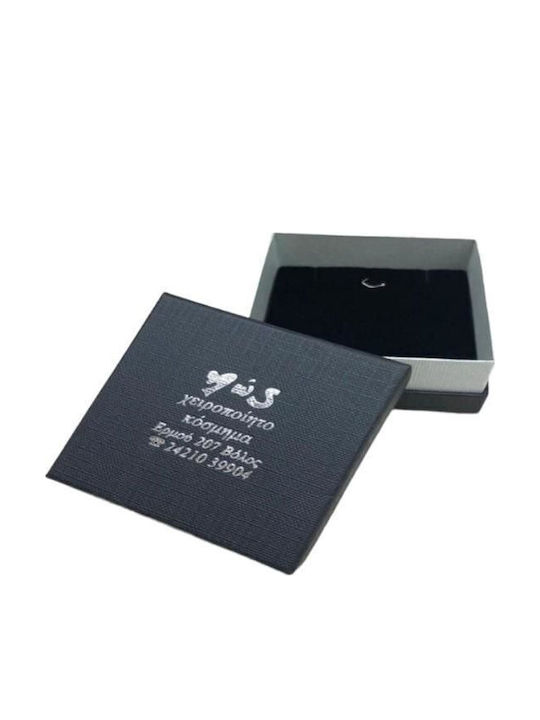 Ios Photography Necklace in Silver Light Blue