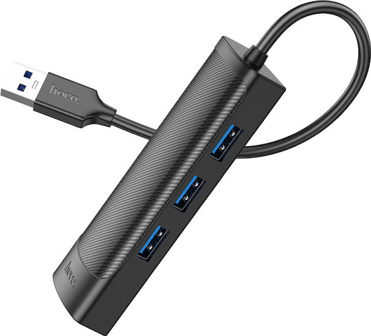 Hoco HB42 Easy Hub 4 Ports USB 3.0 with USB-A Connection / Ethernet