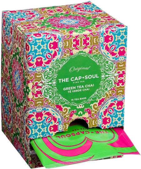 The Cap Soul Verde Ceai 15 Pungi 1buc