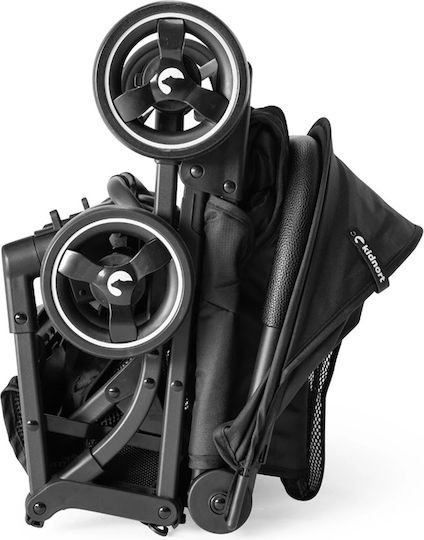 Kidnort Snopertel Kinderwagen Geeignet ab 6+ Monaten Schwarz 4.9kg