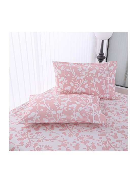 Liolios Home Σετ Σεντόνια Υπέρδιπλα 245x270εκ. Viola (4τμχ)