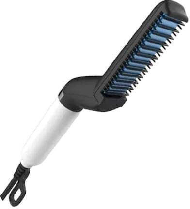 Ceramică Perie Electrică pentru Îndreptare și Bucle Păr și Barbă 25W