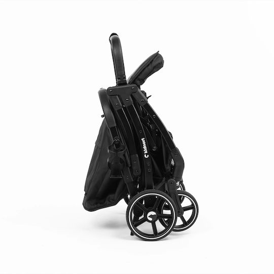 Kidnort Fjallrav Καρότσι Μωρού Kατάλληλο για Nεογέννητο Γκρι 7kg
