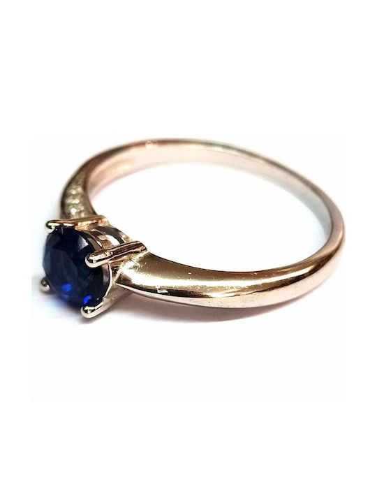 Amalfi Accessories Damen Ring mit Steinen aus Silber