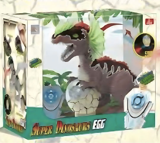 RC Dinosaur Egg Lights Sounds & Spray Super Dinosaurs Egg