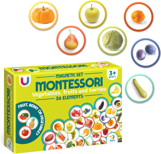 Dodo Fruits And Vegetables Montessori Educational Game Knowledge for 3+ years Years Old