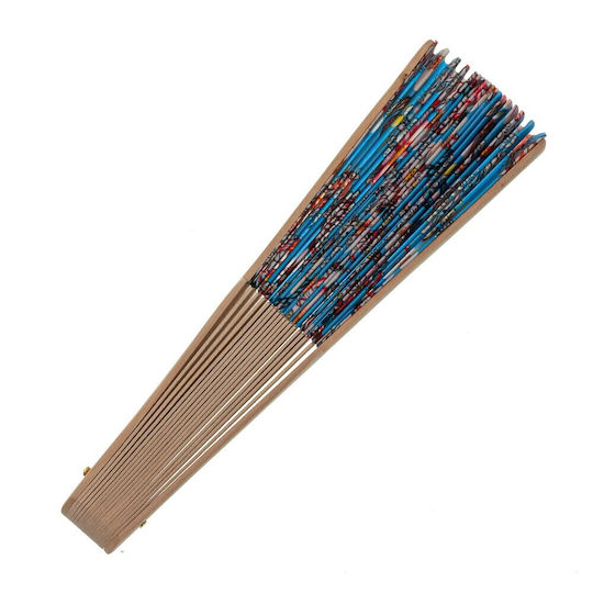 FantazyStores Mehrfarbige Βεντάλια 23cm