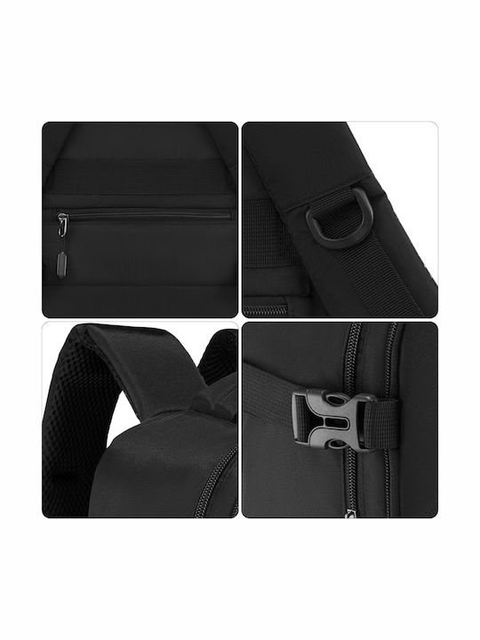 Zagatto Backpack Αδιάβροχο 15lt Μαύρο