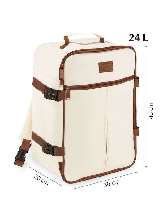Zagatto Backpack Αδιάβροχο 24lt Μπεζ