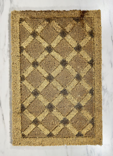 Fußmatte aus Kokosnussfasern Mehrfarbig 40x60cm