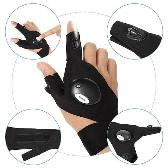 Multifunctional Led Glove Left