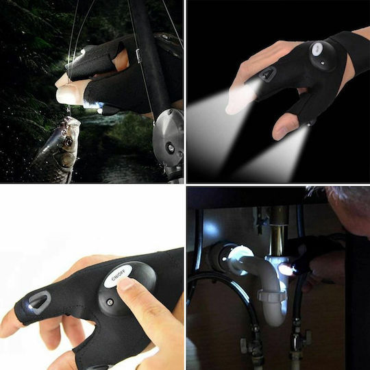 Multifunctional Led Glove Left