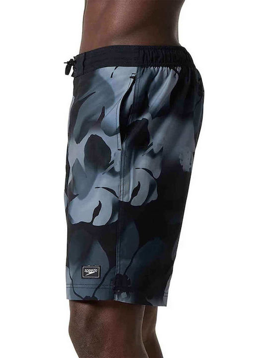 Men's Swimwear Bermuda Gray with Patterns