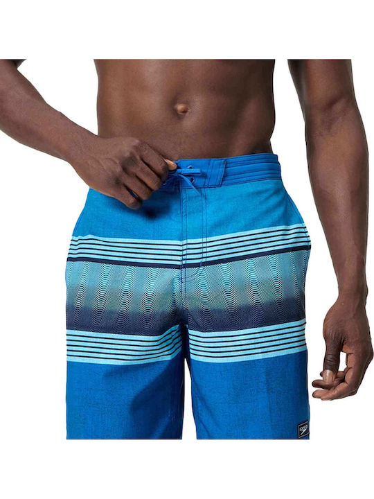 Men's Swimwear Bermuda Blue Striped