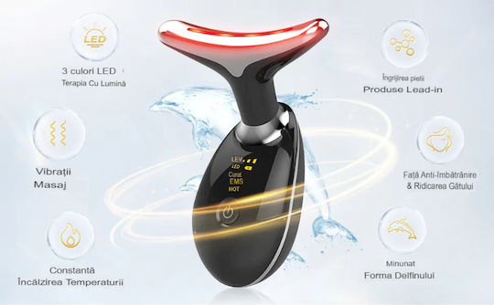 Dispozitiv de terapie cu lumină Facial LED pentru Anti-Îmbătrânire