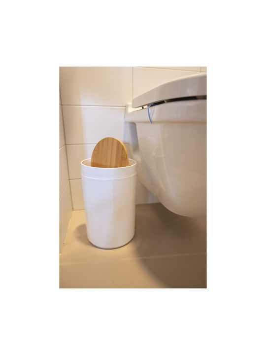 Alpina Appliances Bathroom Accessory Set Plastic White 6 Pieces