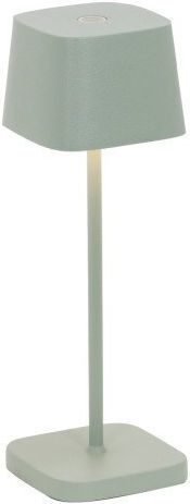 Zafferano Ofelia Table Lamp with White Shade and Base