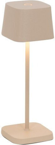 Zafferano Ofelia Table Lamp with White Shade and Base